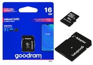 KARTA GOODRAM 16GB UHS1 CLASS 10 MICRO SD + ADAPTÉR