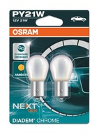 Osram Halogénová žiarovka PY21W Diadem Chrome 2ks.