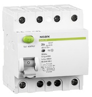 Noark 4P 40A A 100mA RCD