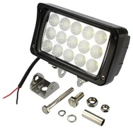 LED PRACOVNÁ LAMPA 15XLED 1720lm PRAVOUHLÁ L0089