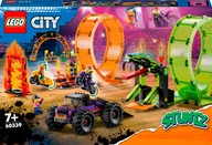 LEGO City 60339 Kaskadérska aréna s dvoma slučkami