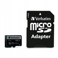 Pamäťová karta Verbatim Pro U3 128 GB Micro SDXC (90