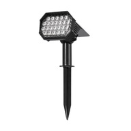 QUADRA SOLAR LAMPA LED ZÁHRADNÝ SOLÁRNY REFLEKTOR SNÍMAČ SÚMRAKU