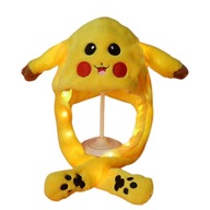 Klobúk Uši Pokémon Pikachu Pikachu rozsvieti pohyb