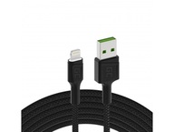 USB BLESKOVÝ KÁBEL iPhone iPad šnurovaný 120cm