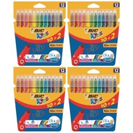 4x fixky, fixky, fixky BIC Kids Couleur, 12 ks farieb