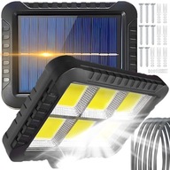 SOLAR LAMPA DUSK SENZOR POHYBU 120 LED COB