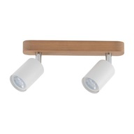 Škandinávske dvojité bodové svietidlo TOP WOOD 3295 TK Lighting