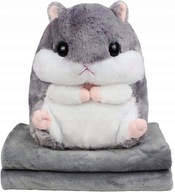 Maskot deka 2v1 SMUKEE HAMSTER, GREY