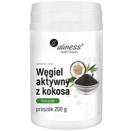 ALINES AKTÍVNY UHLÍK Z KOKOSOVÉHO PRÁŠKU 200g