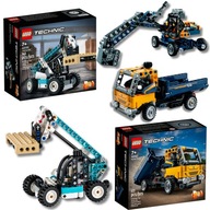 LEGO Technic CARS Sklápač rýpadiel 42147 + teleskopický nakladač 42133