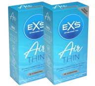 EXS AIR THIN THE THINNEEST CONDOM BOX 2x12