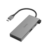 MultiPort USB-C 2xUSB A3.2; 1xType-C; 1xHDMI + ČÍTAČKA