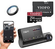 VIOFO A139 PRO 1CH-G 4K HDR GPS WIFI CPL + 256 GB