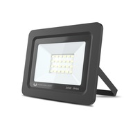 LED reflektor, 20W LED lampa - studená biela