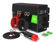 GREEN CELL menič 12V na 230V 500W/1000W