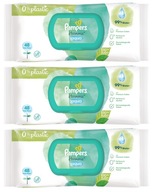 PAMPERS Harmonie Aqua vlhčené obrúsky pre bábätká a deti 3x48 ks