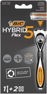 BIC SYSTEM HYBRID FLEX 5 SHARVER BLISTER 1ks