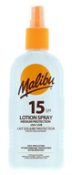 Malibu Sun Lotion Spray SPF15 vodeodolný sprej 20