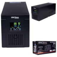 NÚDZOVÝ UPS VÝKON 1200W LCD ČERPADLO PECE 2000VA