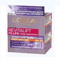 LOREAL Paris Revitalift Filler SPF50 vyplňujúci pleťový krém 50ml