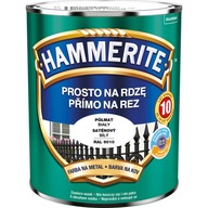 Hammerite rovný na hrdze, pololesklá biela, 0,7l