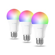 Sada LED žiaroviek TechToy Smart RGB 9W E27 ZigBee