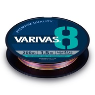 Varivas oplet 8 # 1,2 PE 23LB (10,41kg) 150m viacfarebný x8