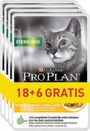 PRO PLAN CAT STERILIZOVANÉ KRMIVO S KURATOM 24x85g