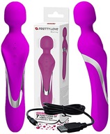 2v1 VIBRATOR CLITORIS MASSAGER 7 USB vibrácií