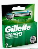 GILLETTE MACH3 Sensitive ORIGINAL / 2 ks.