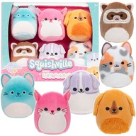 Squishville Originálna sada 6 maskotov Kitty Dog Squishmallows Squad