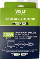 VOLT auto/truck napájanie notebooku 12/24V 100W