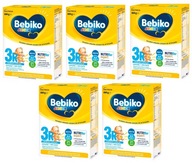 BEBIKO JUNIOR 3R MLIEKO S LEPIKOM 12m+ 5x600g