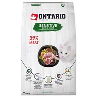 ONTARIO CAT SENSITIVE DERMA KAČIČKA LAMB 6,5 Kg