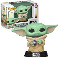 Figúrka Funko Pop 584 Grogu s brnením Star Wars