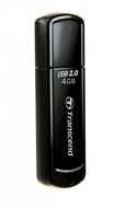 TRANSCEND 4GB JETFLASH 350 USB PENDRIVE 22MBs BLK