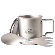 Fjord Nansen Jacon Titanium cup + spork set