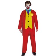 Kostým JOKER, kostým klauna psychopata, HALLOWEEN XL