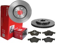 BREMBO PREDNÉ KOTÚČE, DESTIČKY, SCENIC II WIND 280MM