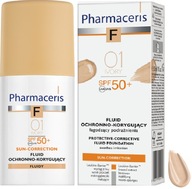 PHARMACERIS F Correcting Fluid 01 IVORY SPF50 30ml