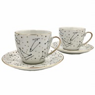 Pohár 2 ks Súprava ZODIAK WHITE 1038 Porcelán Bogucice 300ml