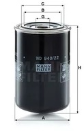 Mann-Filter WD 940/22 Filter, pracovná hydraulika