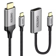 Choetech USB Type C - Sada adaptér HDMI 2.0 HUB (