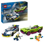 LEGO City policajné auto naháňačka svalové auto 60415