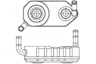 AUTOMATICKÝ CHLADIČ OLEJA BEHR HELLA 96409061 0E 0