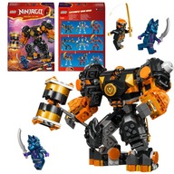 LEGO Ninjago Coleov elementárny robot Zeme 71806 Polohovateľné figúrky nindžu Mech 2