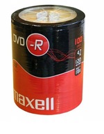 DVD Maxell DVD-R 4,7 GB 100 ks.