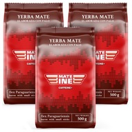 Yerba Mate Mateine ​​​​Caffeine+ 3x 500g 1,5kg SILNÝ