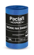 PACLAN EXPERT viazané vrecia na odpadky 60L x 100 ks